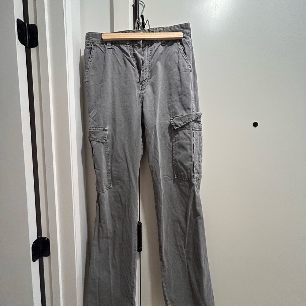Men's Gray Cargo Pants